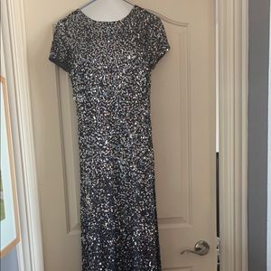 Sequin evening dress